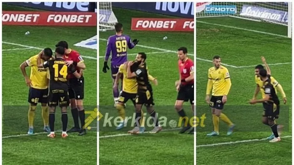 Πρώτα ένταση, μετά... αγκαλιές και πειράγματα (Φώτος)