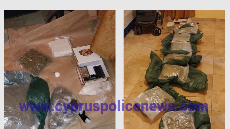 Εντοπισμός και κατάσχεση μεγάλης ποσότητας ναρκωτικών ουσιών