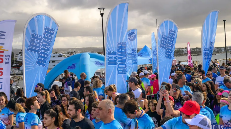 Η ICE POWER στο πλευρό χιλιάδων δρομέων στον 26ο CYPRUS MARATHON