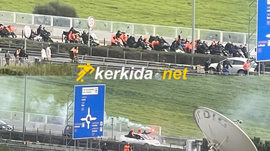 (Βίντεο/Φώτος Kerkida) Η... πορεία των Πορτοκαλί με μοτοσυκλέτες