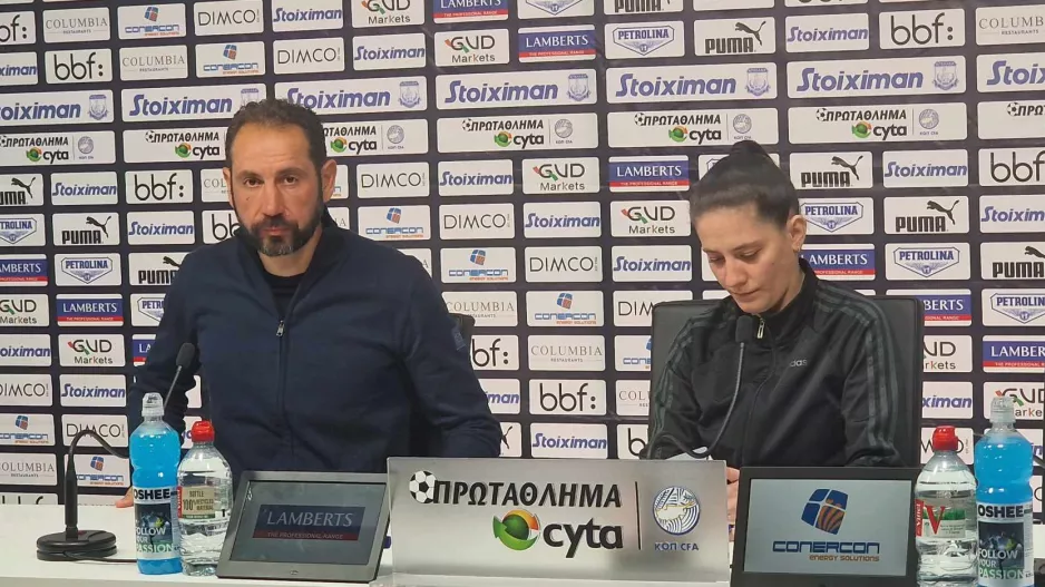 Ματσίν: "Είχαμε ευκαιρίες αλλά δυστυχώς κάναμε περισσότερα λάθη".
