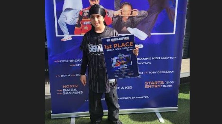 Κυπριακή επιτυχία στην Ελλάδα με τον 11χρονο Μιχάλη Τζιάμπο (Bboy Mike T)