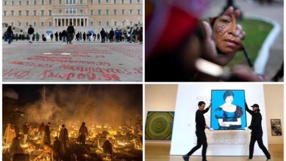 Ένας χρόνος από τα Τέμπη, οι προσευχές των πιστών, η Νταϊάνα των εκατομμυρίων λιρών και η διαμαρτυρία των ιθαγενών