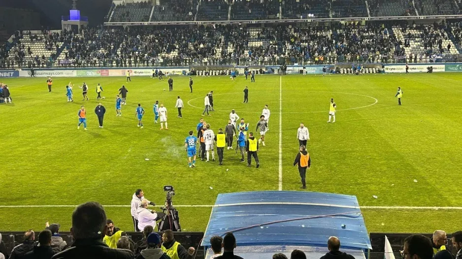 Ένταση στο φινάλε ανάμεσα σε παίκτες/ Αποδοκιμασίες οι Ανορθωσιάτες (Βίντεο)
