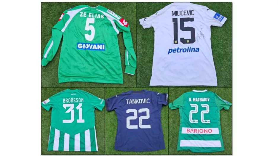 Πέντε φανέλες/Charity Idols