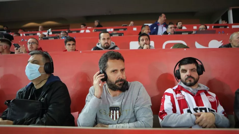 Ολυμπιακός: Ελβετικό ντοκιμαντέρ για την ακουστική περιγραφή για τυφλά άτομα