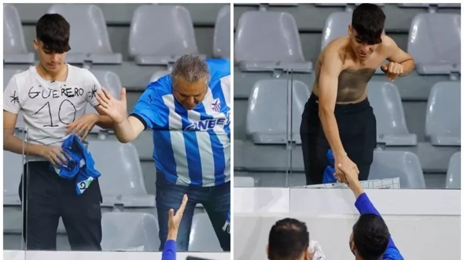 Αντάλλαξαν... φανέλα! (Βίντεο)