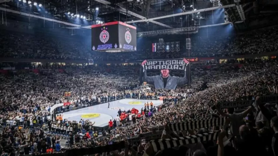 Ανακοίνωσε sold out για την αναμέτρηση με τον Ολυμπιακό η Παρτίζαν