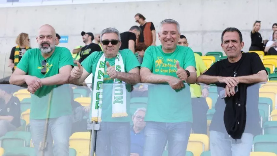 (Φωτορεπορτάζ) Οι ΑΕΚτζήδες στην "ΑΡΕΝΑ"