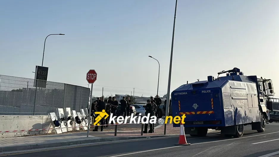 Ισχυρή Αστυνομική δύναμη