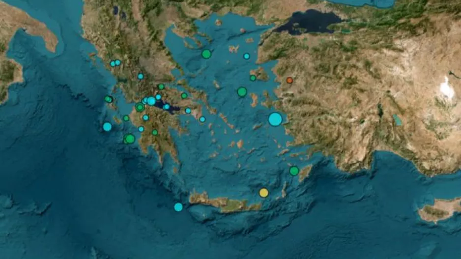 Σεισμός 4,4R στη Σάμο 