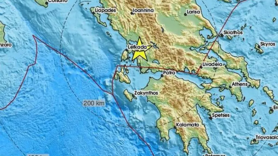 Σεισμός - Αισθητός σε πολλές περιοχές