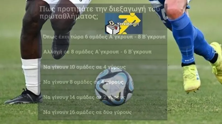 (ΝΕΟ Γκάλοπ) Πως προτιμάτε την διεξαγωγή του πρωταθλήματος;