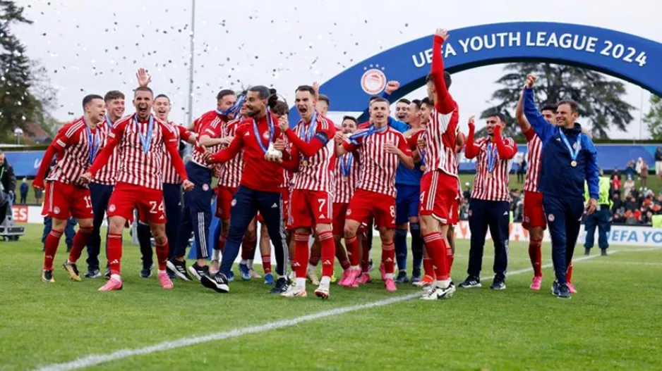 ΚΑΕ Ολυμπιακός για την κούπα στο Youth League: «Μόνο υπερηφάνεια, το μέλλον σας ανήκει»