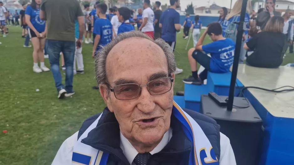 "Άφησε με ο Θεός να ζήσω για να γιορτάσω τζε εγώ μαζί με την Ομόνοια" (βίντεο)