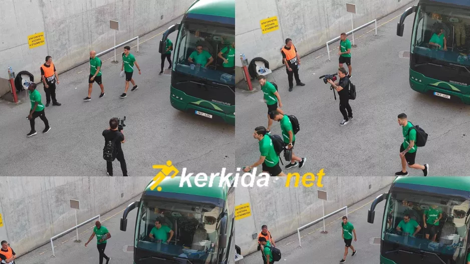Η άφιξη της Ομόνοιας στο ΓΣΠ (Φώτος kerkida)