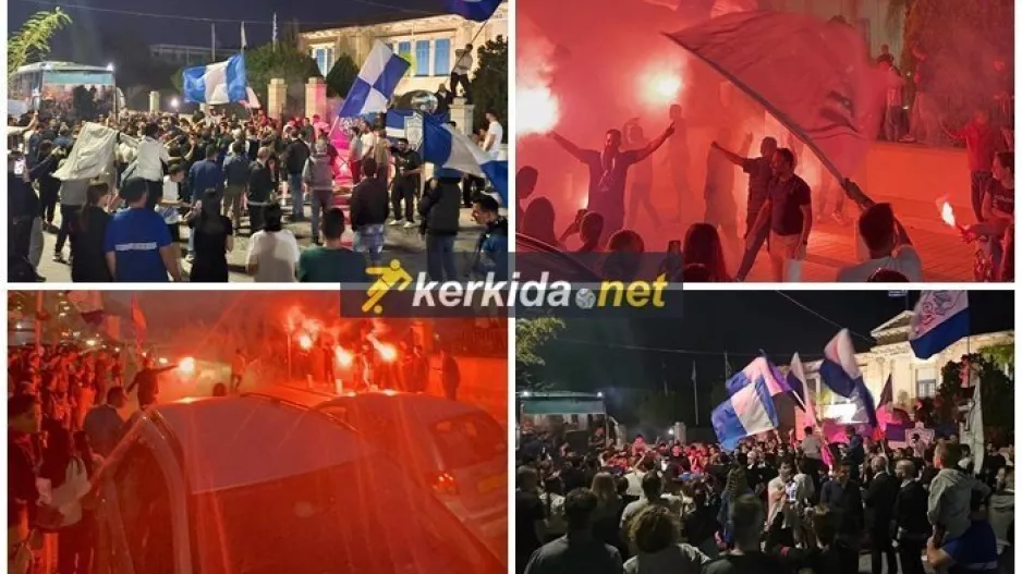 (ΒΙΝΤΕΟ Kerkida/φώτος) Υποδοχή ηρώων στην Αραδίππου!
