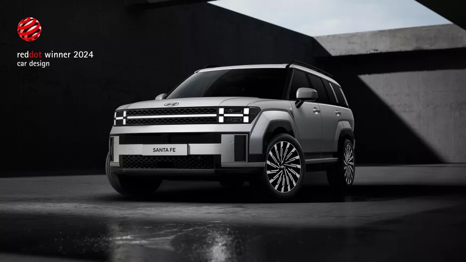 Το βραβείο Red Dot Design 2024 στο νέο Hyundai Santa Fe!