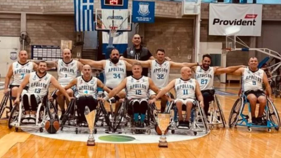 Απόλλων Wheelchair/”Έχουμε κερδίσει τον σεβασμό από όλους επειδή πάντα είμαστε σωστοί”