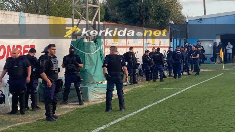 Ισχυρή αστυνομική δύναμη