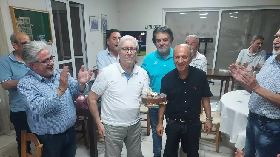 Έσβησαν τα κεράκια για τα 93χρονα του Διγενή Μόρφου (φώτος)