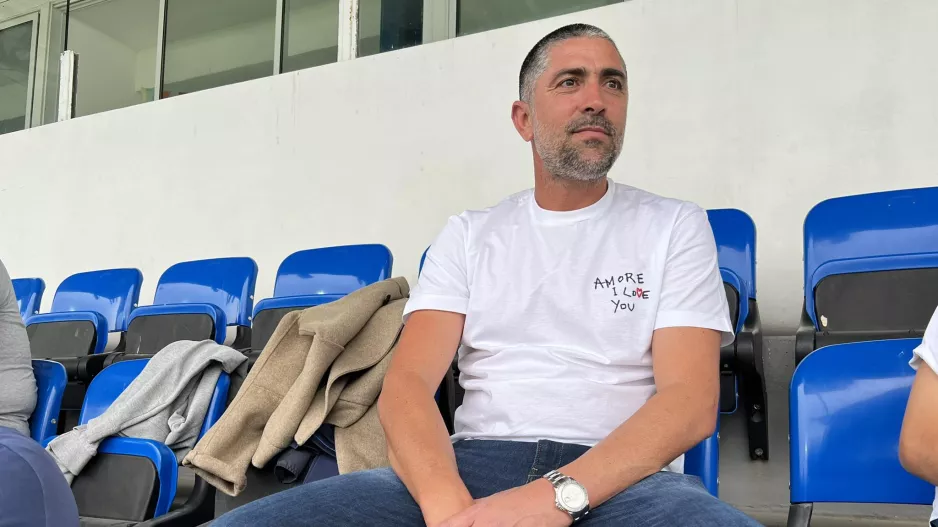 Στο γήπεδο ο Μιχάλης