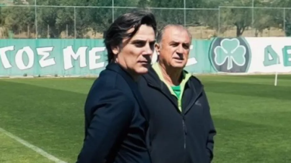 Στην προπόνηση του Παναθηναϊκού ο Μοντέλα