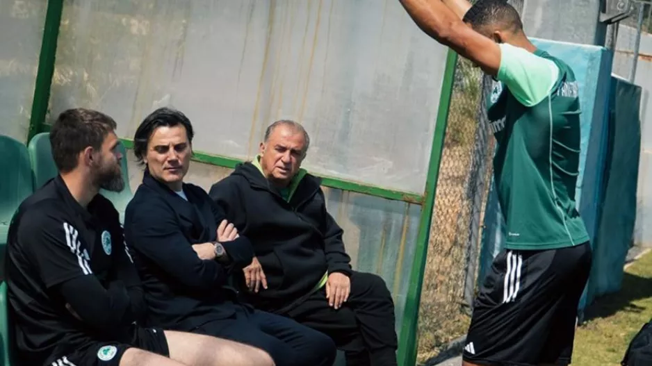 Στην προπόνηση του Παναθηναϊκού ο Μοντέλα, τα είπε με Τερίμ για Ακαϊντίν