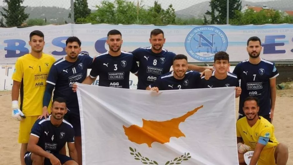 Η συμμετοχή της ομάδας Beach soccer της Πάφου στην Πάτρα