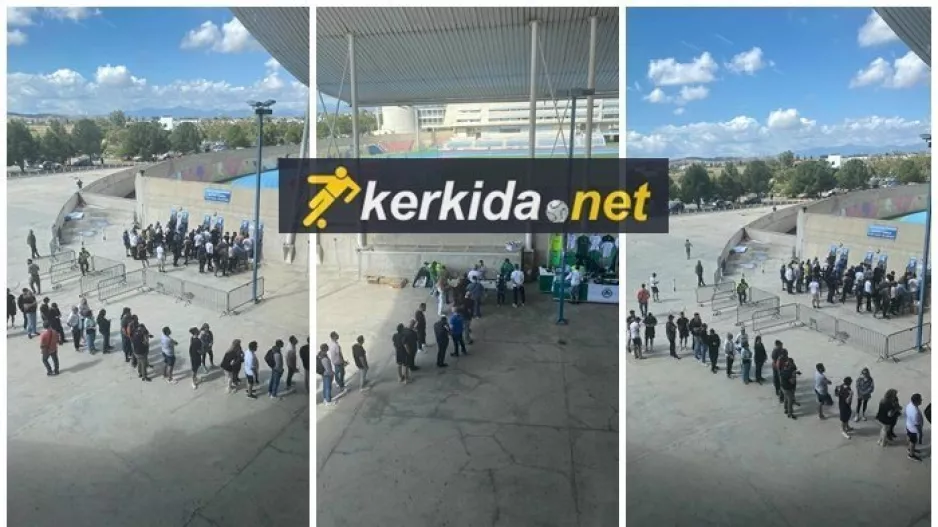 (ΦΩΤΟΣ Kerkida) Ουρές... για ένα εισιτήριο οι Ομονοιάτες