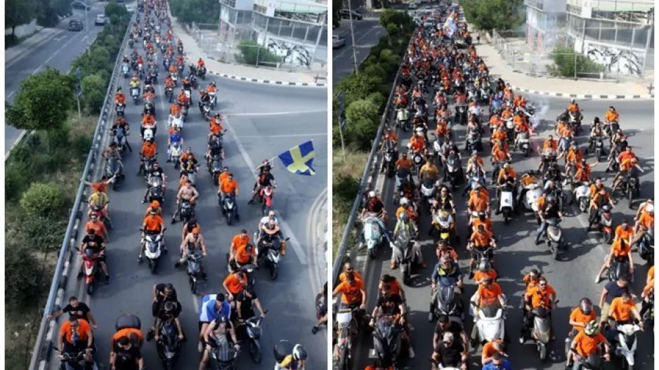 (ΒΙΝΤΕΟ Kerkida/Φώτος) Στο ΓΣΠ με πορεία οι οργανωμένοι