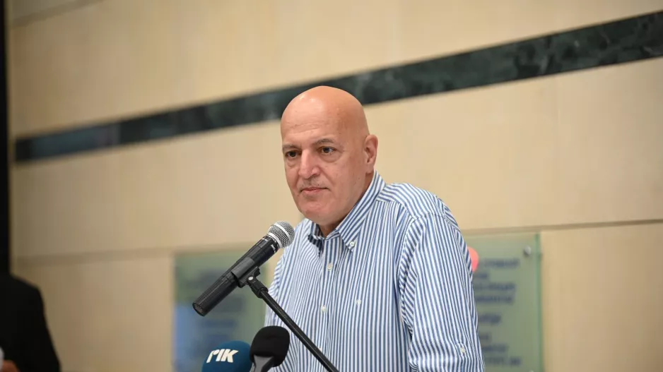    Στην τιμητική εκδήλωση για τον Πέπη Ιακώβου ο Γιάννης Ιωάννου