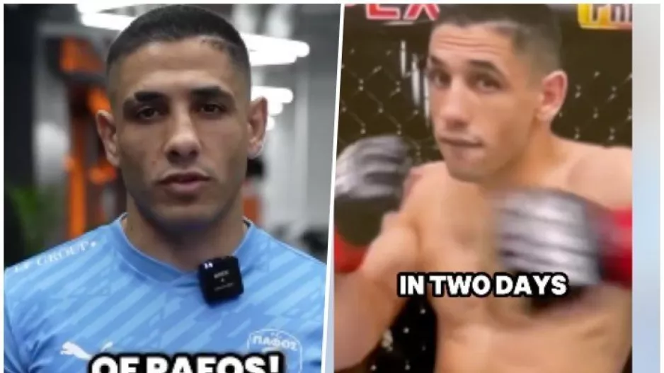 Ο μαχητής του UFC Χαράλαμπος Γρηγορίου, δίπλα στην Πάφο!
