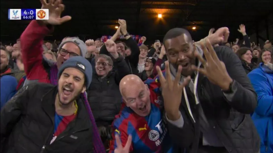 Ρεζιλίκια από Manchester United/4-0 από Crystal Palace