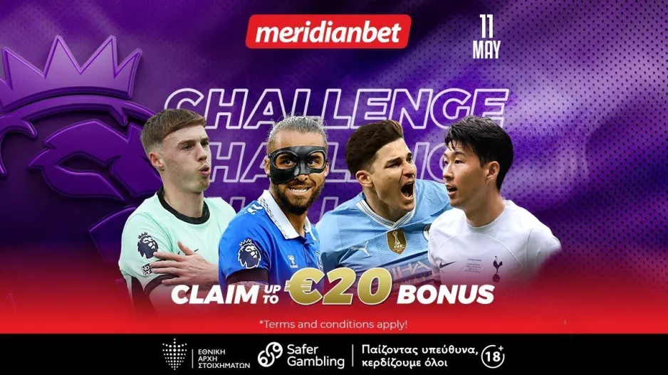 Premier League Challenge: Φούντωσε για τα καλά η μάχη για τον τίτλο: Σίτι ή Άρσεναλ; - Τρομερές αποδόσεις μόνο στην Meridianbet!