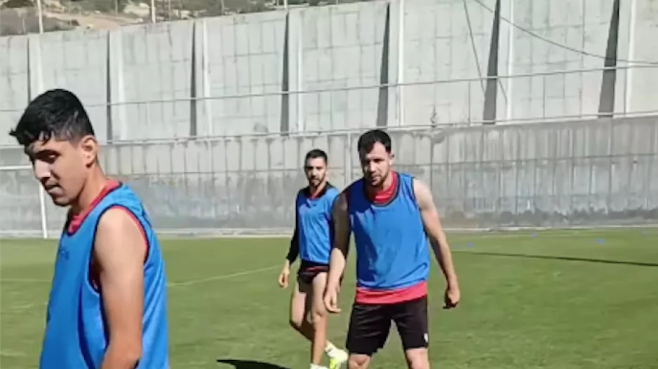 Πλάνα από προπόνηση