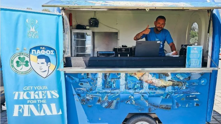 Νέο σημείο πώλησης... ενόψει τελικού