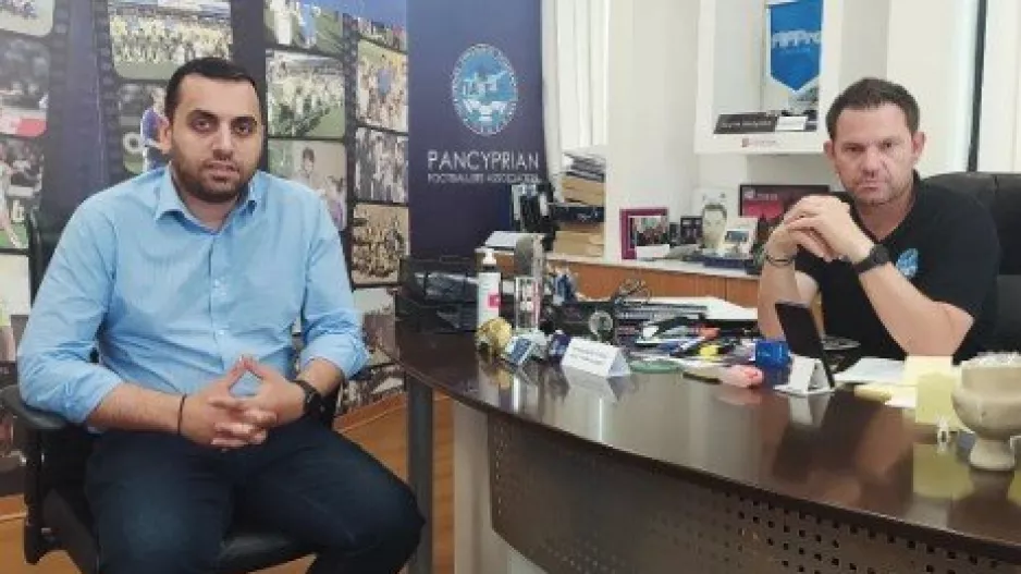 Συνάντηση Σπύρου Νεοφυτίδη και Ανδρέα Αποστόλου