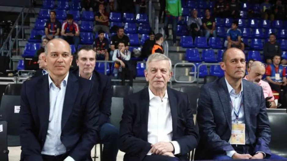 Γιώργος και Παναγιώτης Αγγελόπουλος στο Παλάου Μπλαουγκράνα