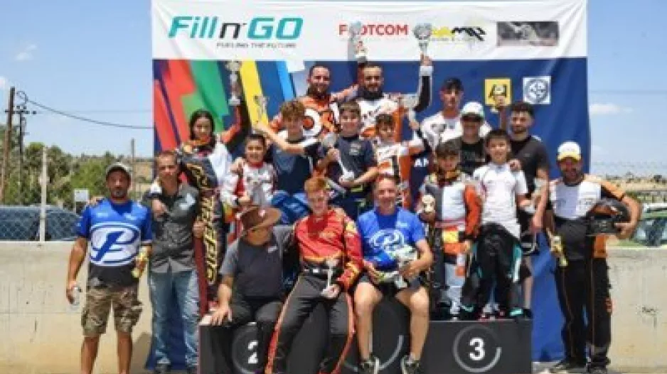 Karting/Οι νικητές του τρίτου αγώνα