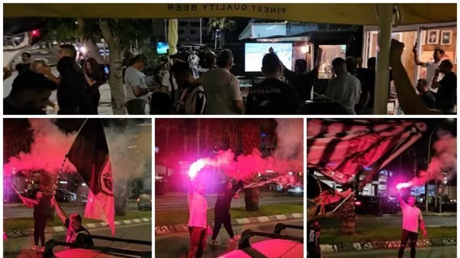 Βγήκαν... στους δρόμους οι ΠΑΟΚτζήδες στην Λεμεσό! (Φώτος/Βίντεο)
