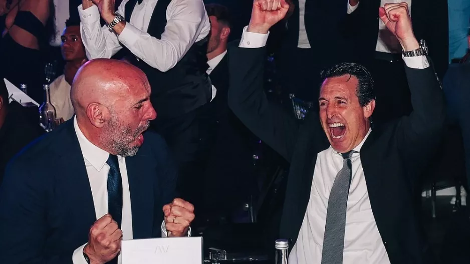 Η σαμπάνια του Μαρτίνες και η δικαίωση του Έμερι: Η Βίλα γιόρτασε για το Τσάμπιονς Λιγκ (βίντεο)