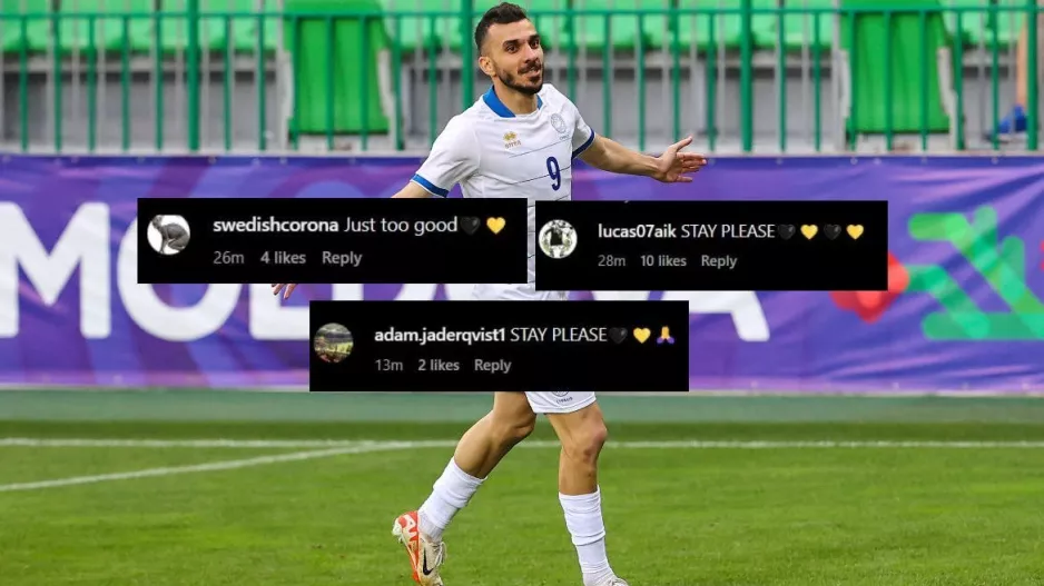 Πόσταρε το γκολ του ο Πίττας... σχόλια οι Σουηδοί!