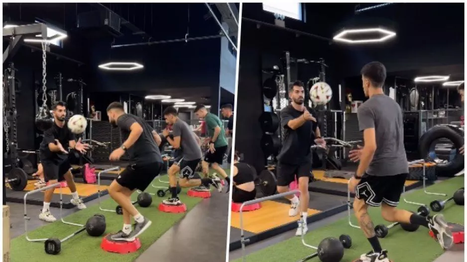 Σκληρή δουλειά στο Gym! (βίντεο)