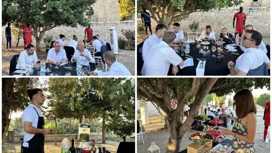Δείπνο στο προαύλιο του Μεσαιωνικού Κάστρου! (Φώτος)