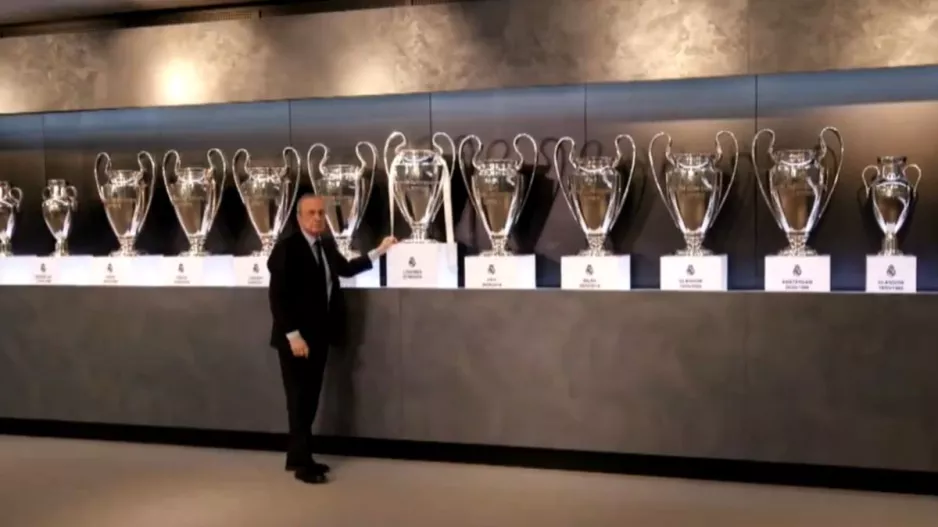 Η 15η κούπα του Champions League της Ρεάλ βρήκε τη θέση της μαζί με τις υπόλοιπες