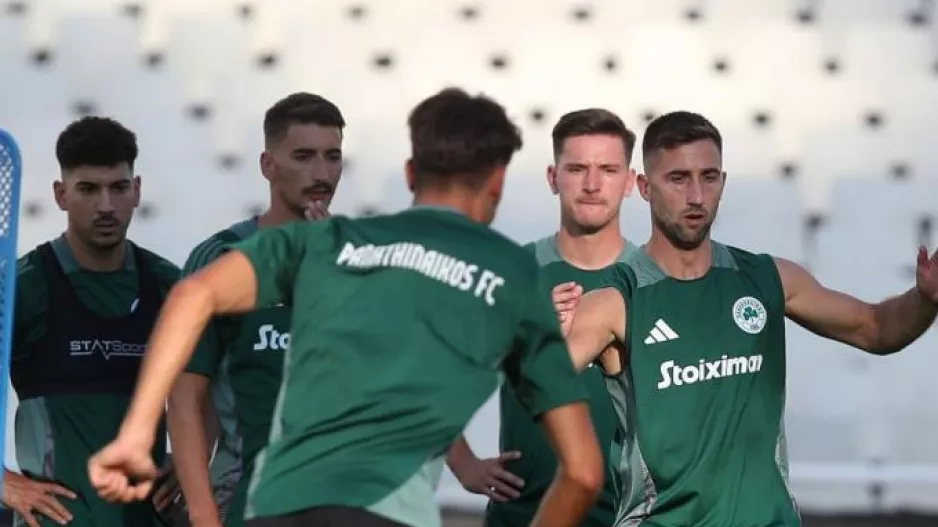 Μέρος της προπόνησης ο Ιωαννίδης