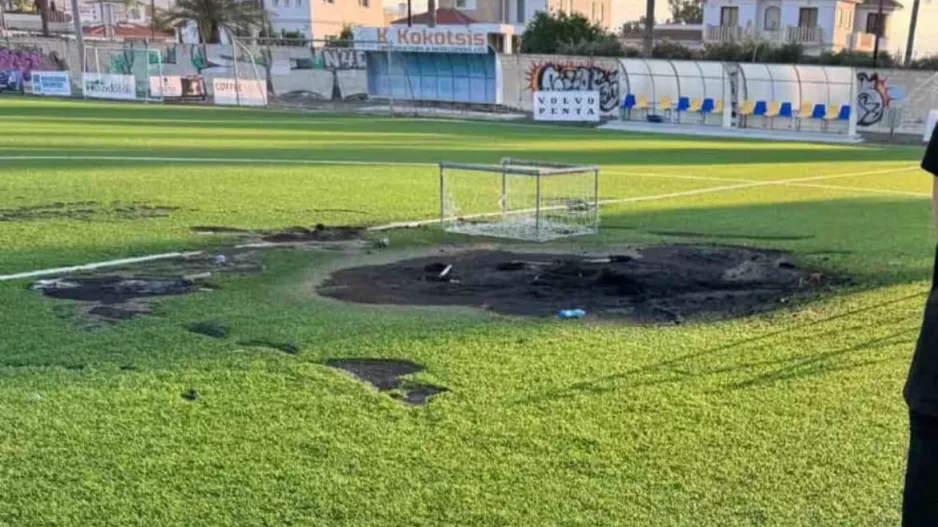 Ζημιές, πριν την ανοιχτή προπόνηση της ΑΕΛ