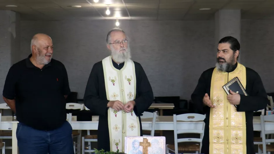 Ο Αγιασμός του Εθνικού Άχνας
