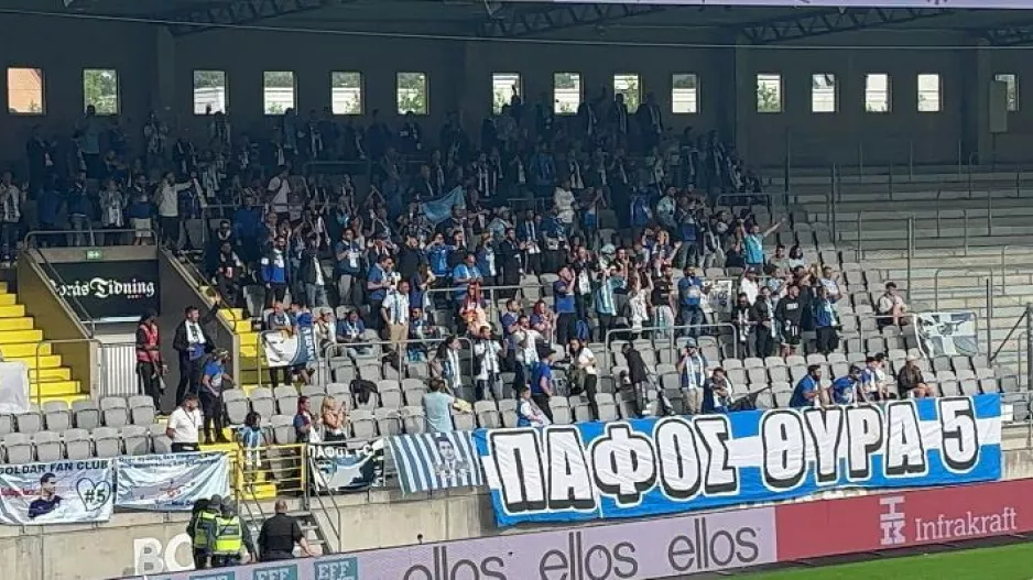 (ΒΙΝΤΕΟ Kerkida) Ανέβασαν τα ντεσιμπέλ στο Βoras Arena οι Παφίτες!